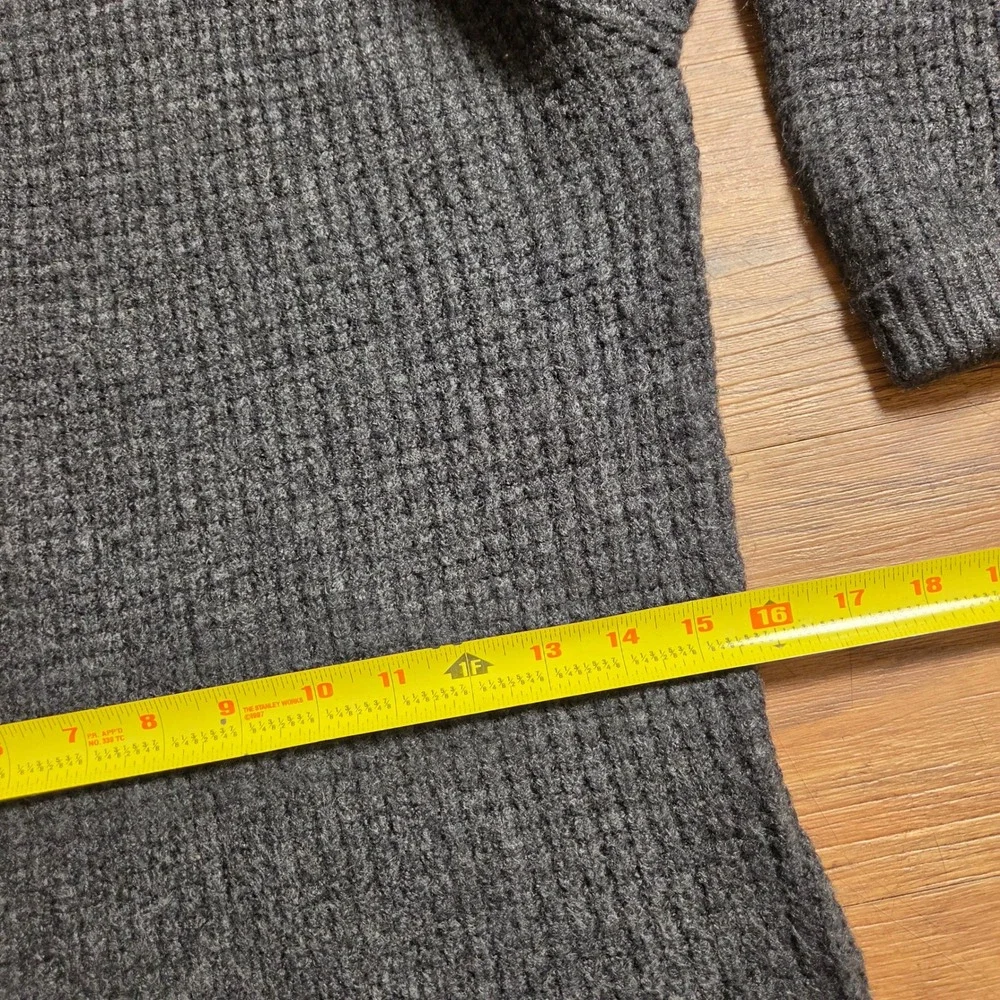 KUHL Siena Sweater Dress Waffle Knit Turtleneck  XS Acrylic Blend Elevated Basic